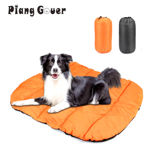 Waterproof Foldable Pet Mat - Cozy Picnic Dog Bed & Travel Cushion for Cats & Dogs