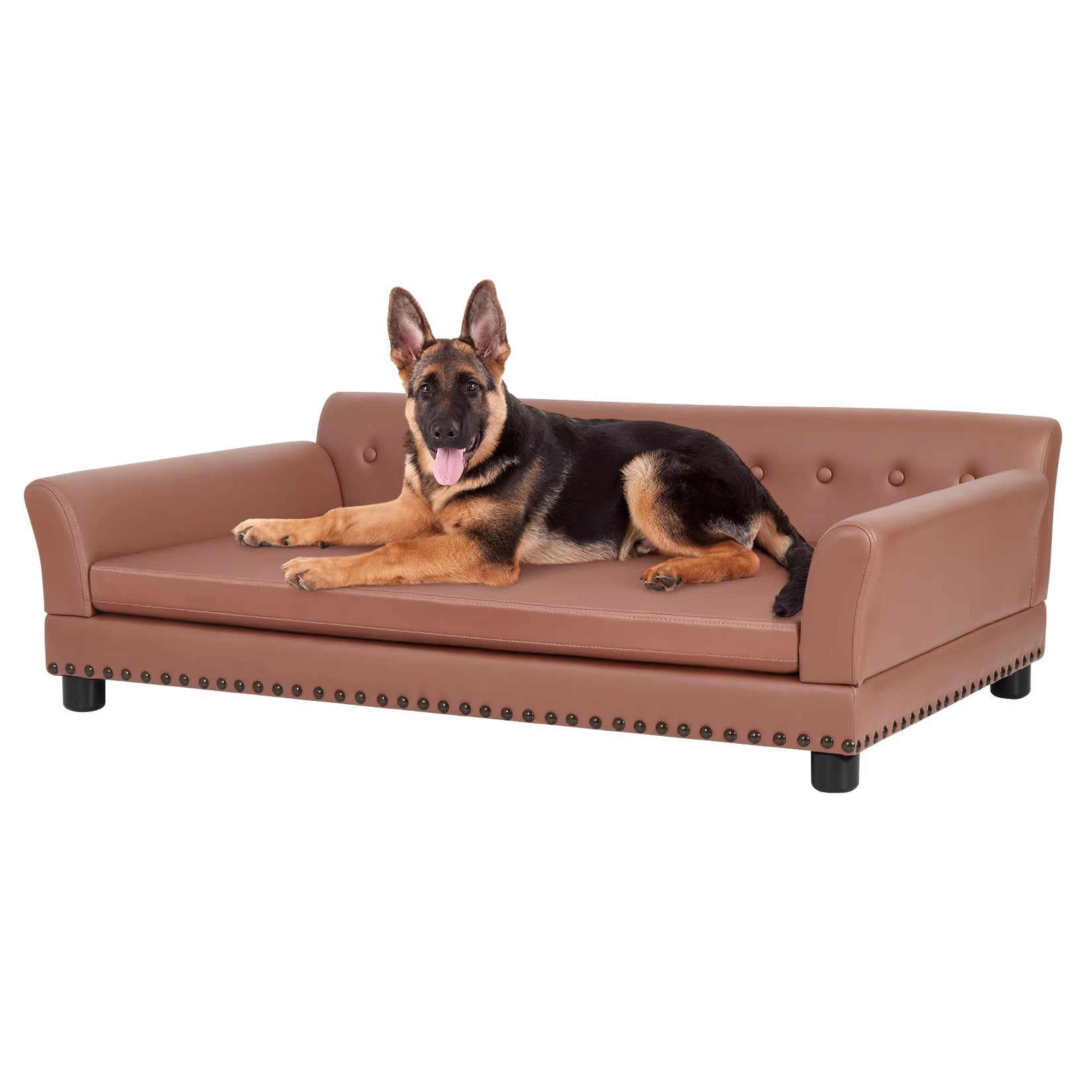 Luxury Waterproof X-Large Elevated Dog Sofa Bed | Wear-Resistant Pet Lounge Chair